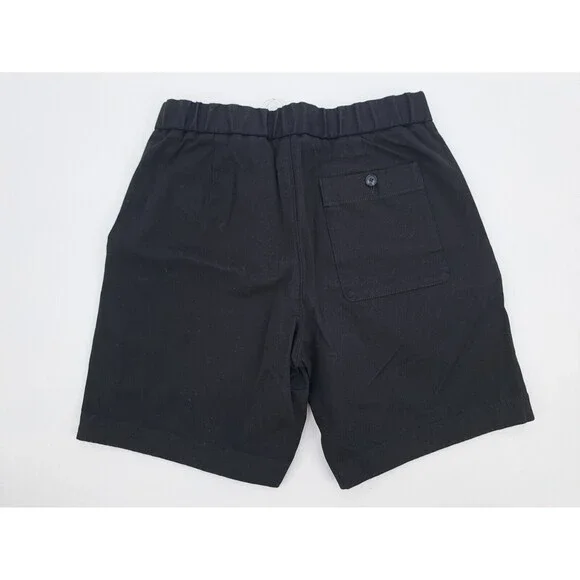 Everlane Elastic Waist Shorts Womens Size Small S Black Golfing Golf - Picture 2 of 6